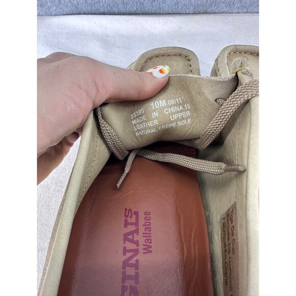 Clarks Wallabee Women's sz 10 Maple Suede Classic Preppy Moccasin - Picture 8 of 10